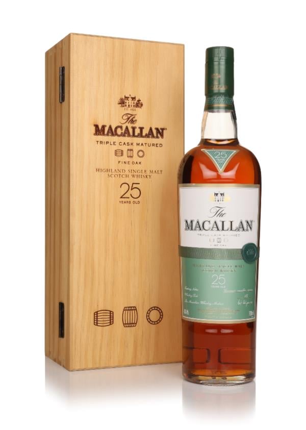 The Macallan 25 Year Old Fine Oak Single Malt Whisky