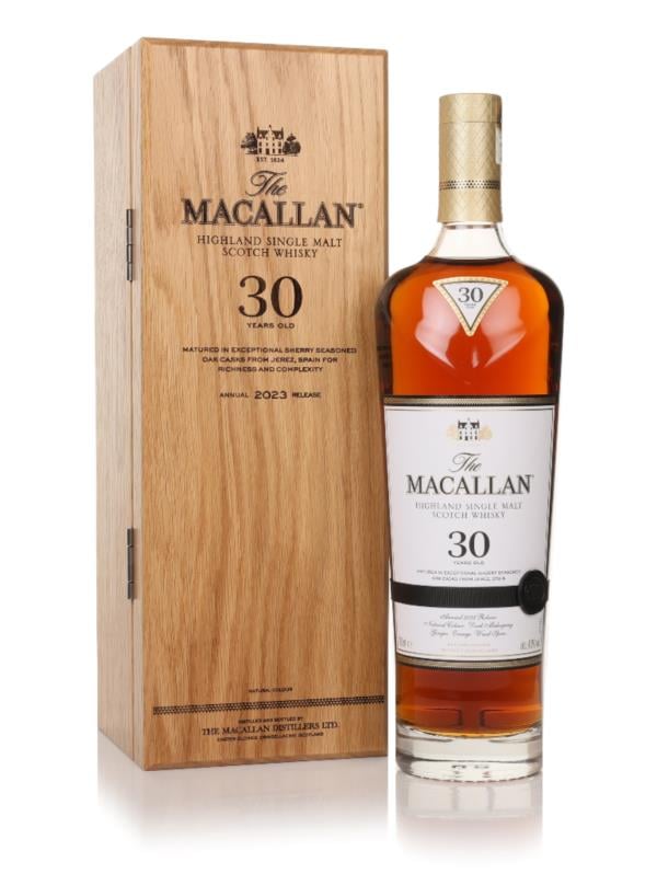 The Macallan 30 Year Old Sherry Oak (2023 Release) Single Malt Whisky