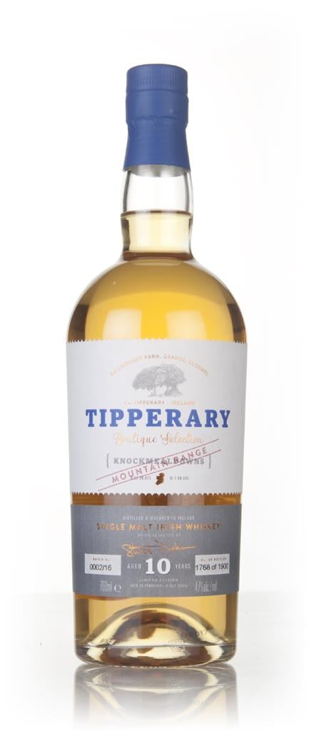 Tipperary 10 Year Old Knockmealdowns Single Malt Whiskey