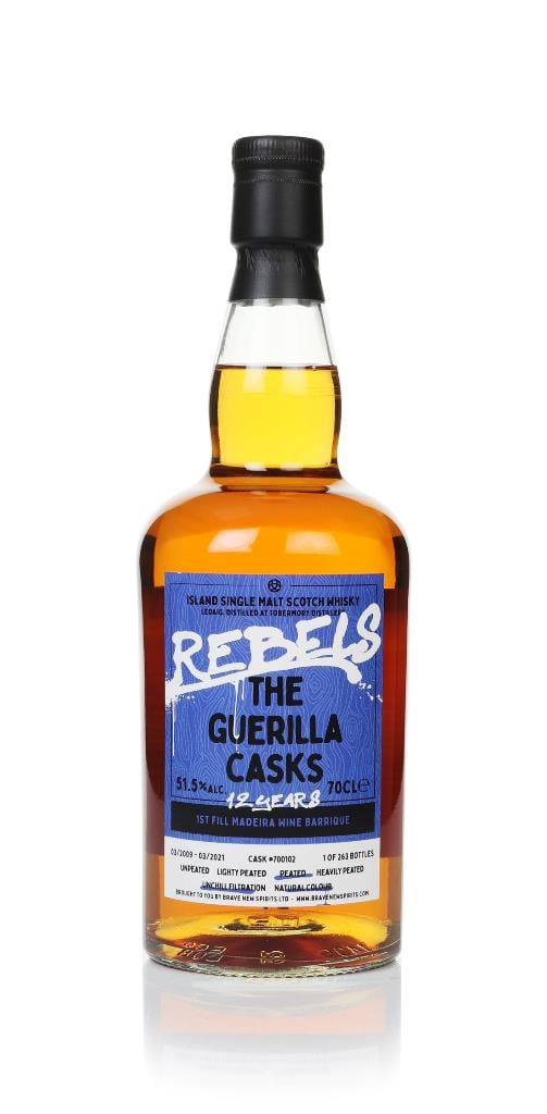 Ledaig 12 Year Old 2009 (cask 700102) Rebels - The Guerilla Casks (Bra Single Malt Whisky