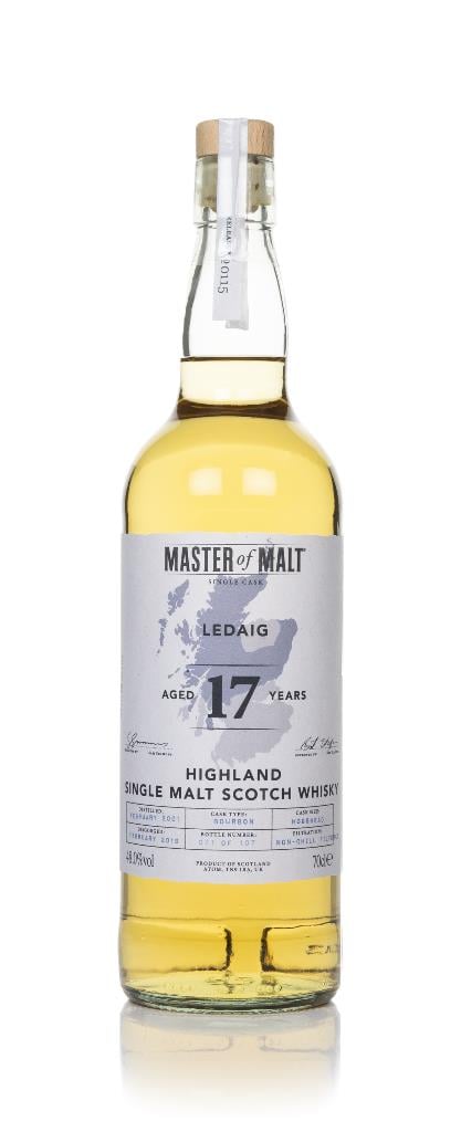 Ledaig 17 Year Old 2001 Single Cask (Master of Malt) Single Malt Whisky