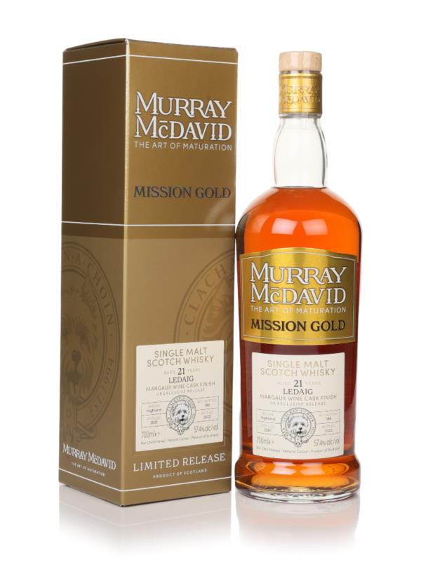 Ledaig 21 Year Old 2001 - Mission Gold (Murray McDavid) Single Malt Whisky