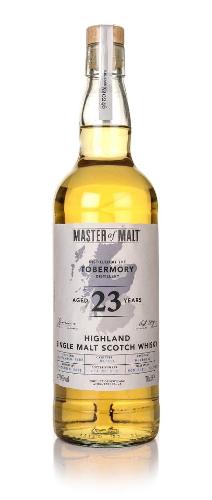 Tobermory 23 Year Old 1995 (Master of Malt) Single Malt Whisky