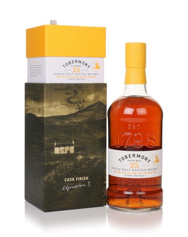 Tobermory 25 Year Old Oloroso Sherry Cask Finish Single Malt Whisky