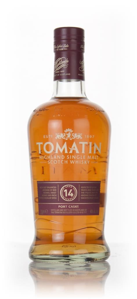 Tomatin 14 Year Old Port Wood Finish Single Malt Whisky