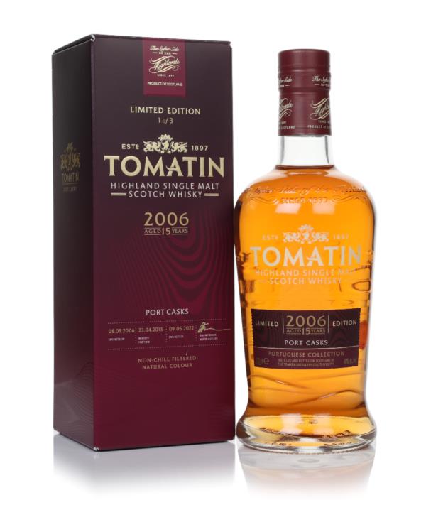 Tomatin 15 Year Old 2006 Port Cask - The Portuguese Collection Single Malt Whisky