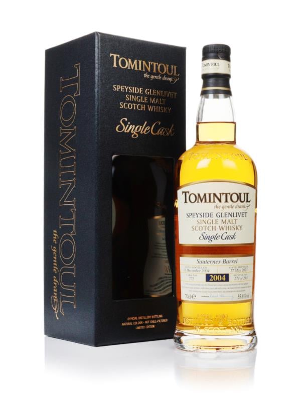 Tomintoul 16 Year Old 2004 (cask 775) - Sauternes Barrel Single Malt Whisky