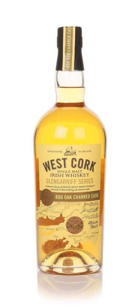 West Cork Glengarriff Series - Bog Oak Charred Cask Finish Single Malt Whiskey