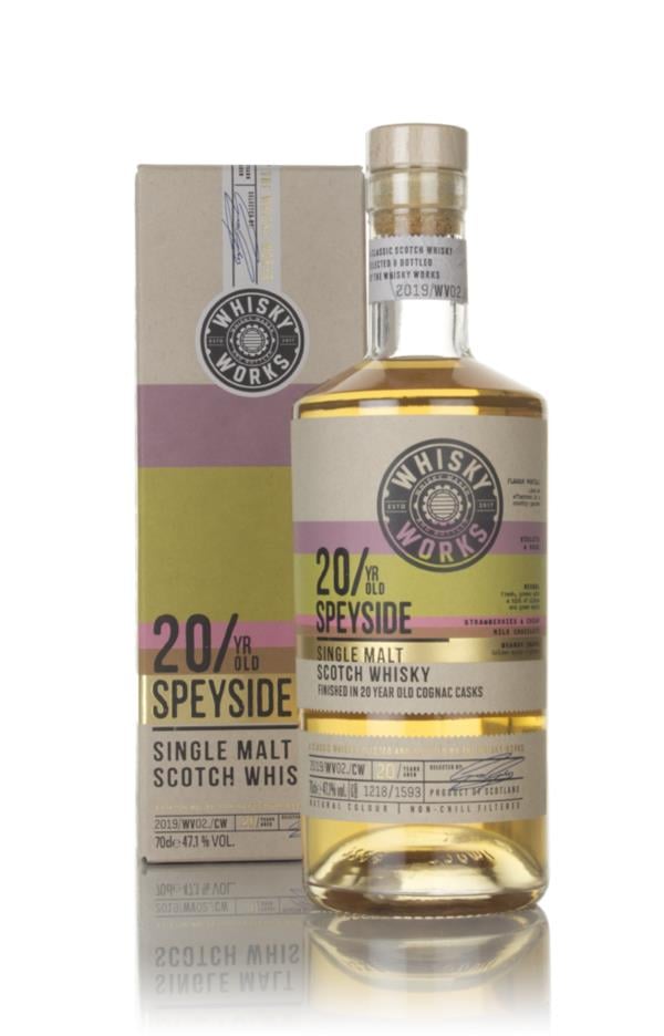 Whisky Works Speyside 20 Year Old Single Malt Whisky