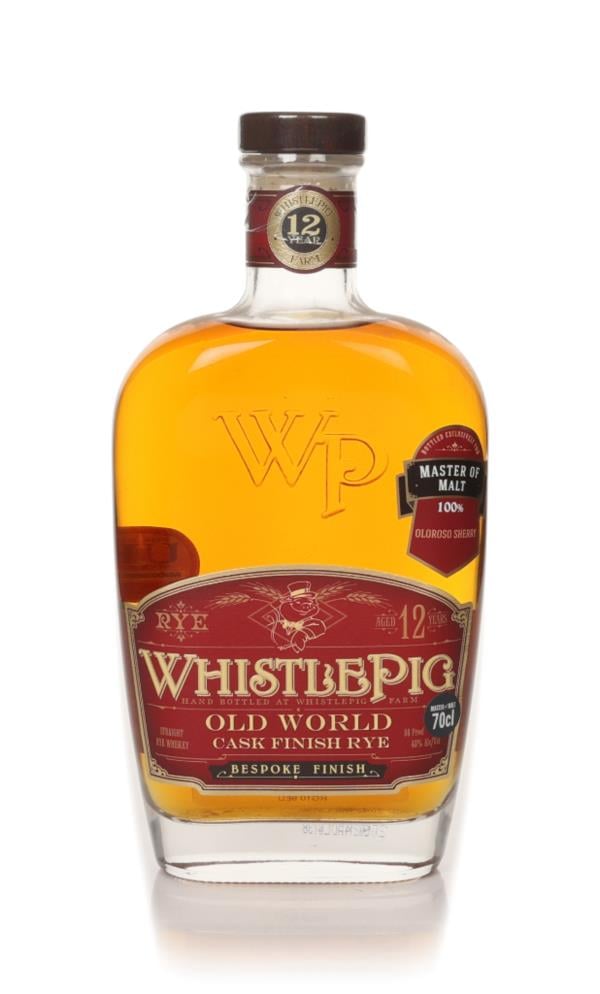 WhistlePig 12 Year Old Oloroso Cask - Old World (Master of Malt) Rye Whiskey