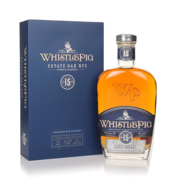 WhistlePig 15 Year Old Estate Oak Rye Single Barrel Rye Whiskey