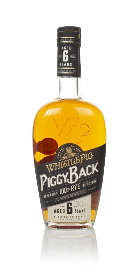 WhistlePig PiggyBack 6 Year Old Rye Whiskey