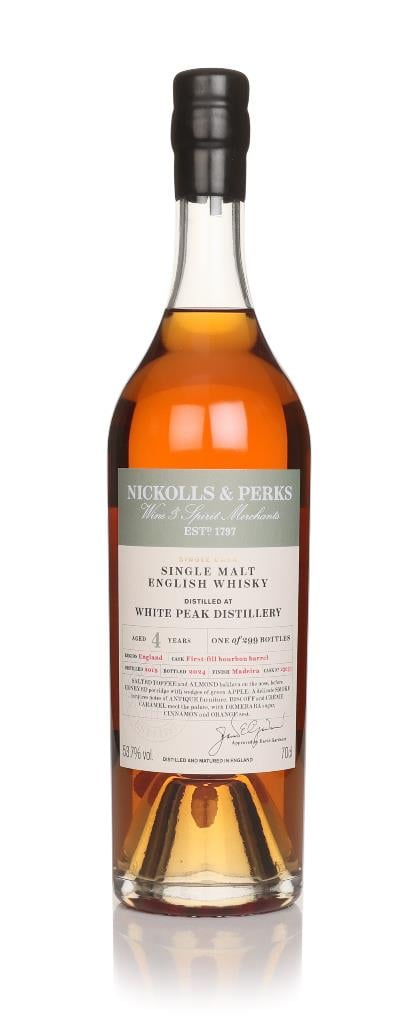 White Peak 4 Year Old 2019 (cask 23033) - Nickolls & Perks Single Malt Whisky
