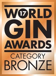 Award: Bronze, World Gin Awards, 2019