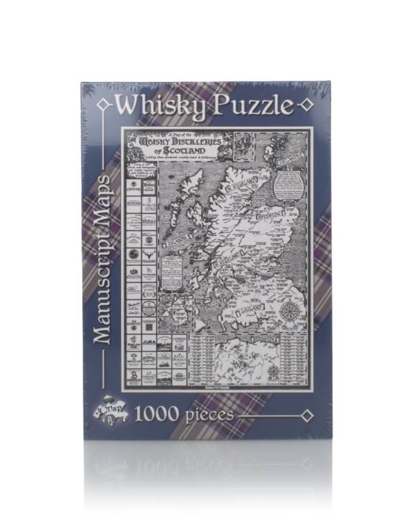 Manuscript Maps Whisky Jigsaw Puzzle product image