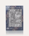 Manuscript Maps Whisky Jigsaw Puzzle