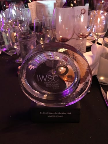 IWSC Online Retailer Trophy