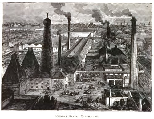 George Roe Irish whiskey distillery