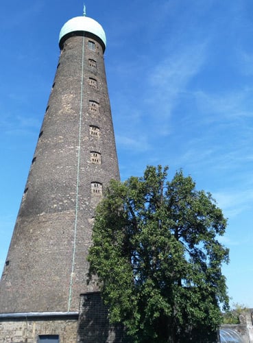 St. Patricks' Tower and pear tree