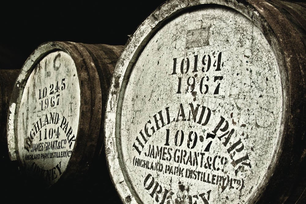 Highland Park Sherry casks