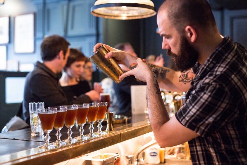Making poitin cocktails