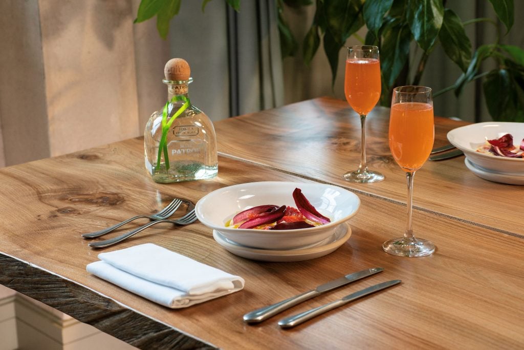Patrón Orangerie cocktail