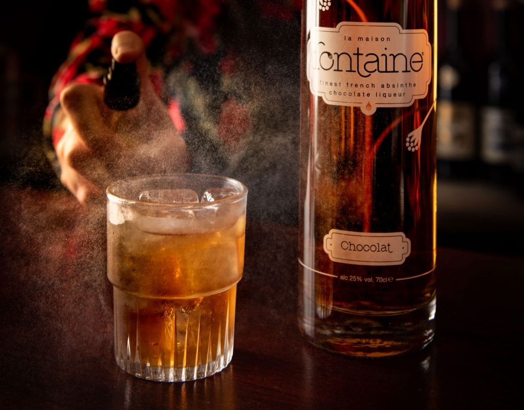 Championing absinthe at Croque Monsieur