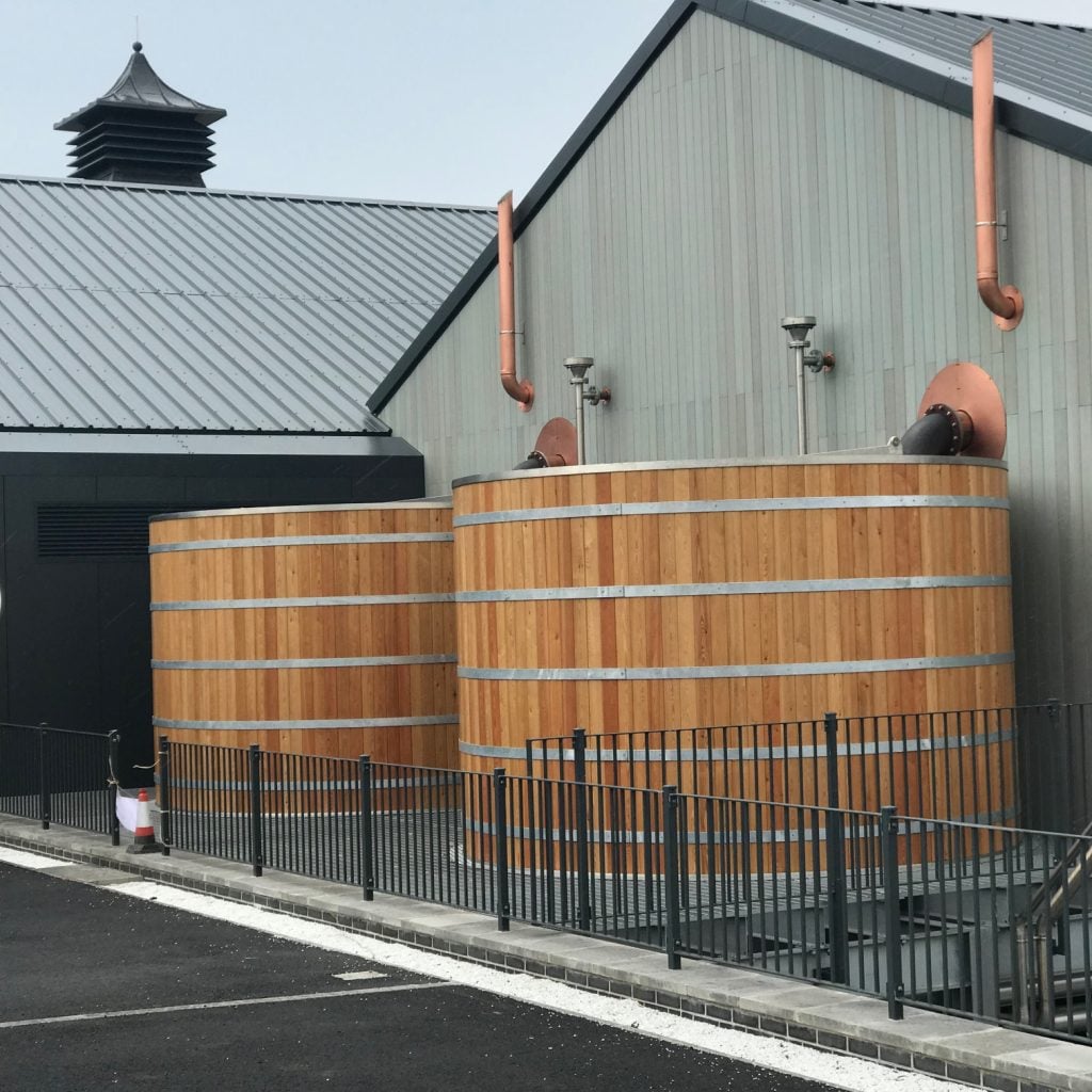 Worm tube condensers Ardnahoe distillery