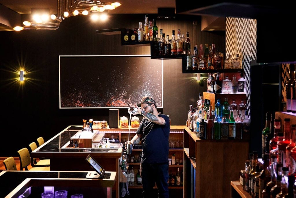 Stairs bar in Berlin