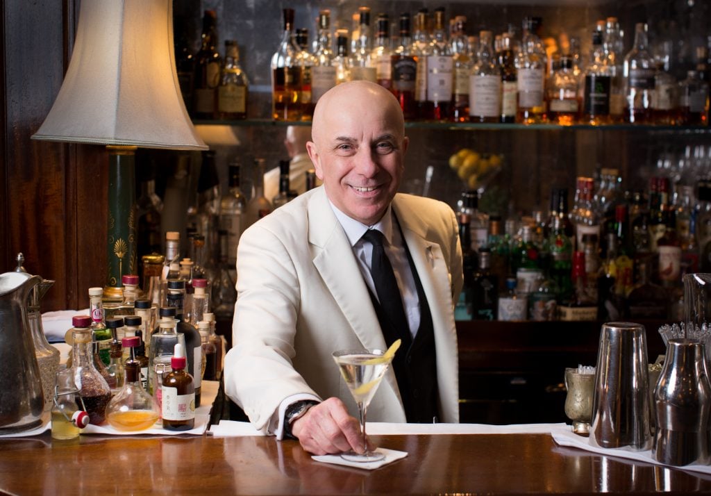 The Duke makes the most famous Martini in the world