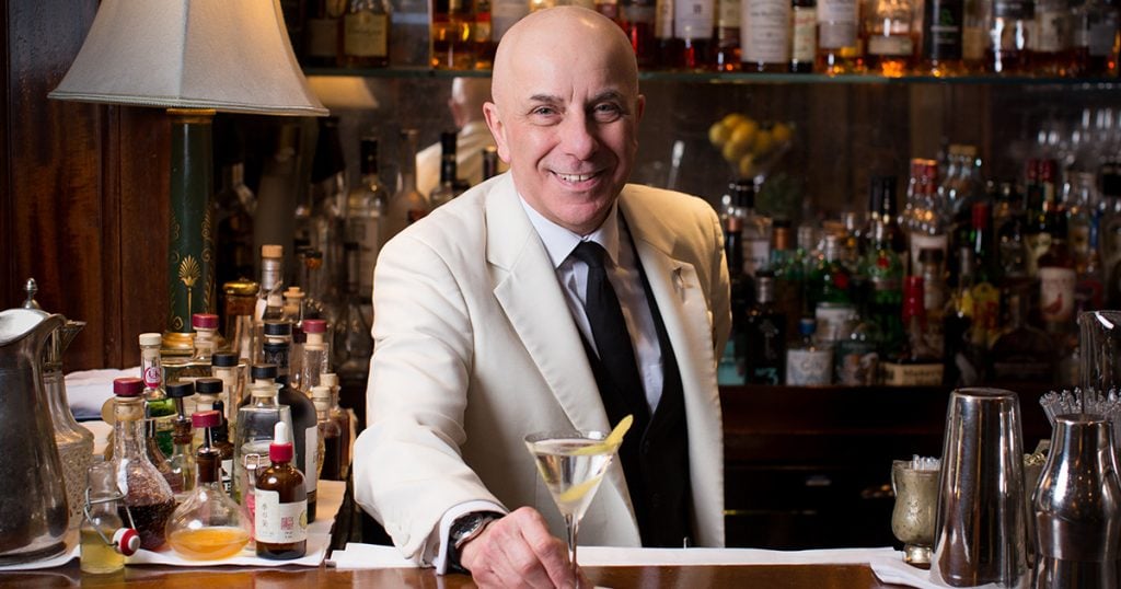 Dukes Martini served by Alessandro Palazzi