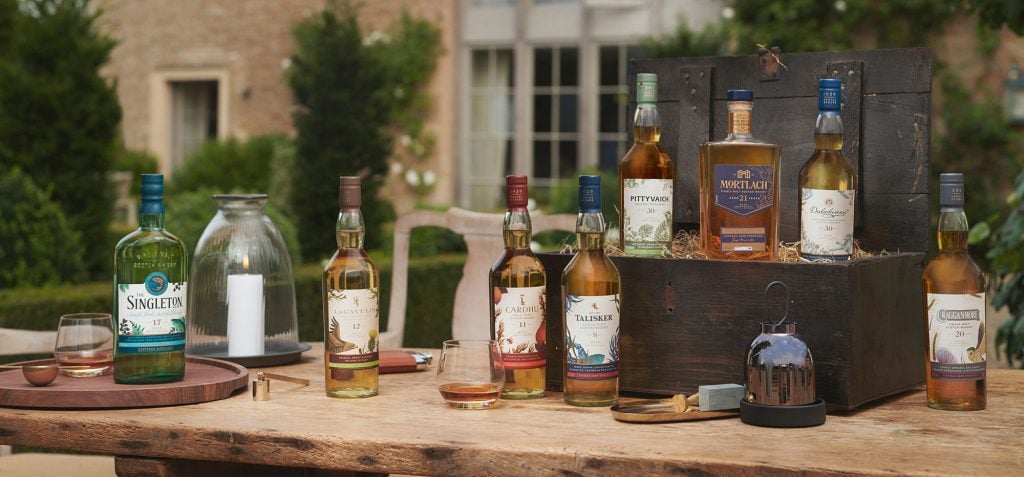 Diageo Special Releases 2020 - group image bottles