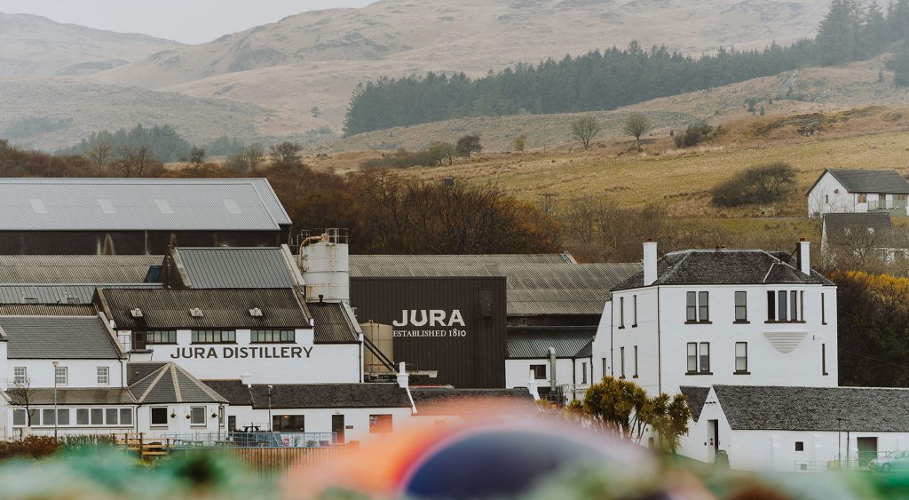 Jura whisky distillery