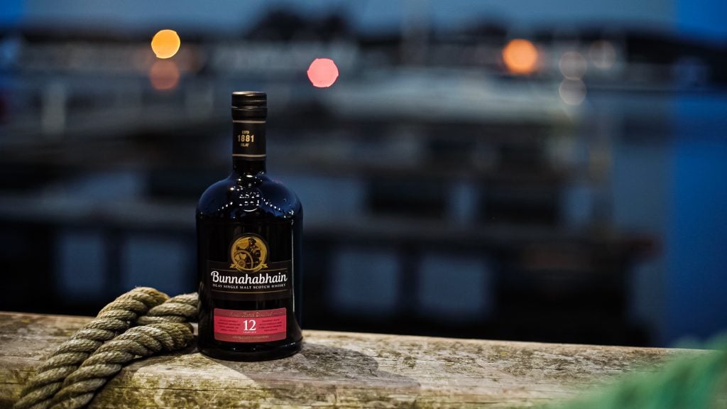 Bring the Islay vibes to you with a bottle of Bunnahabhain 12 Year Old