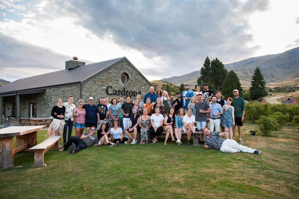 The team at Cardrona Distillery New Zealand