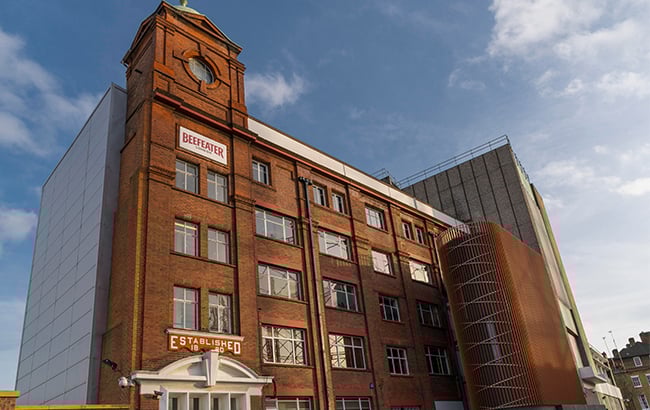 Beefeater Distillery in Kennington, South London