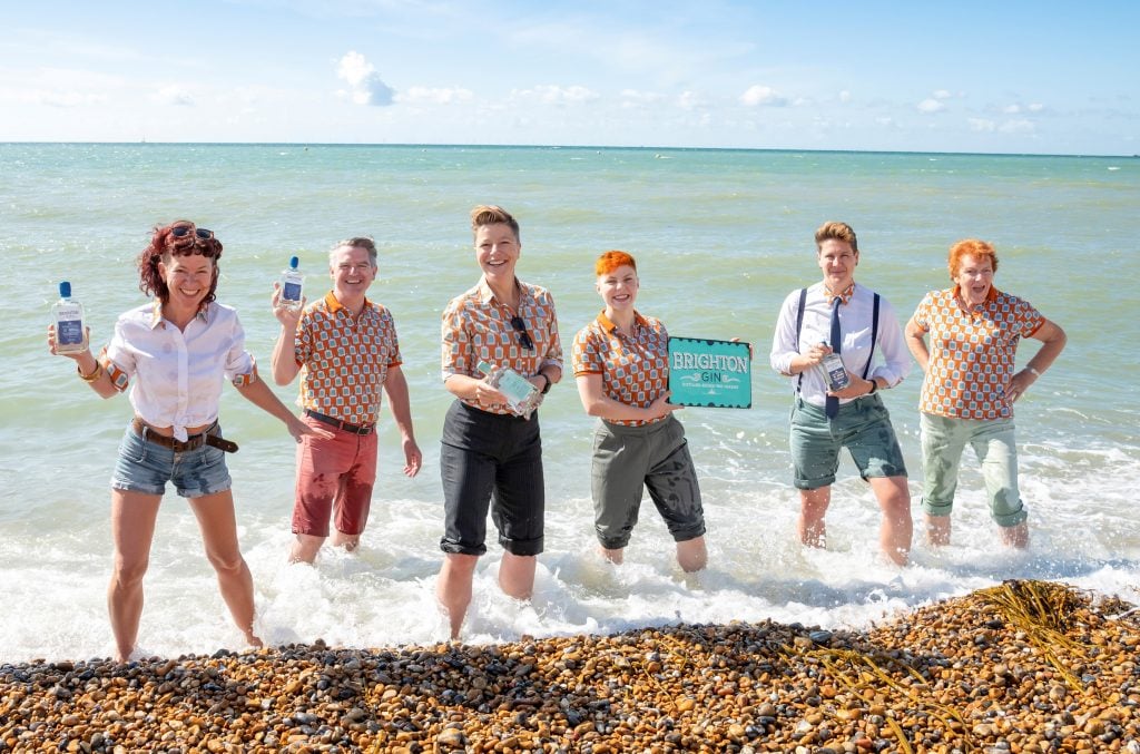 The Brighton Gin team