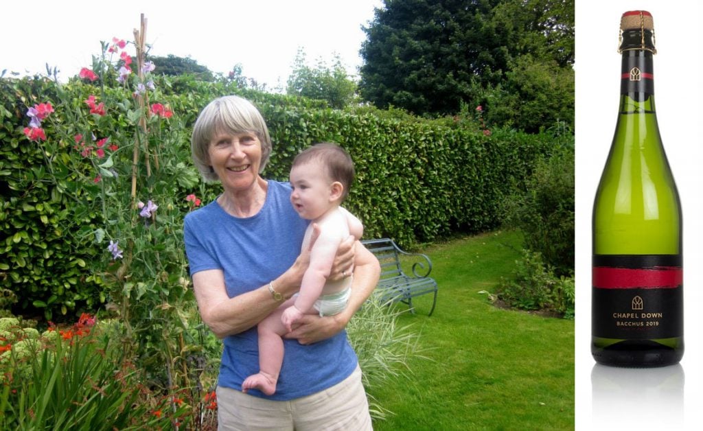 Henry's mum (plus his daughter), who looks likely to get  Chapel Down Sparkling Bacchus for Mother's Day!