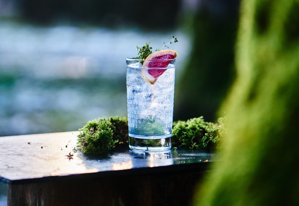Botanist Grapefruit & Thyme G&T.