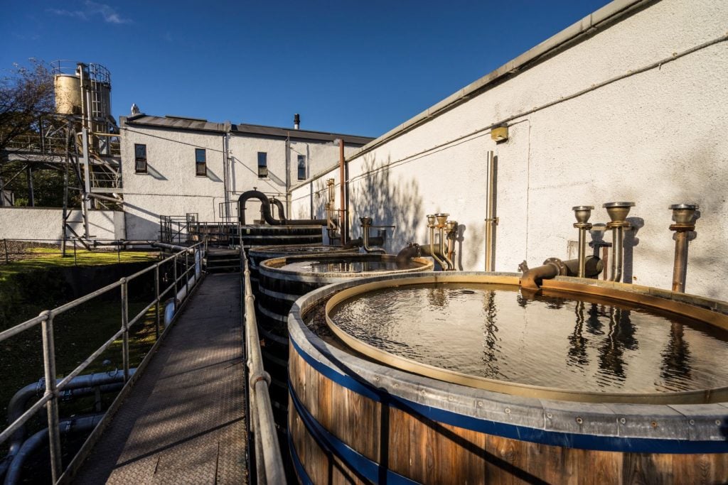 Worm tubs at Talisker