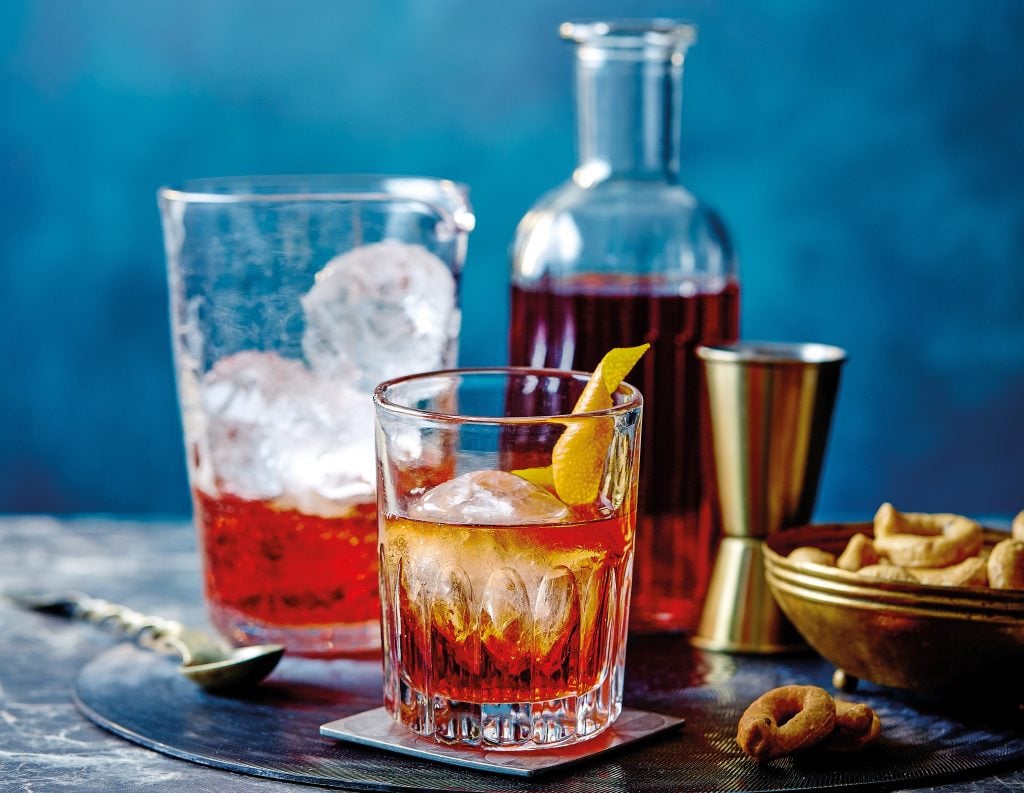 Classic Negroni,, Negroni by David T. Smith and Keli Rivers