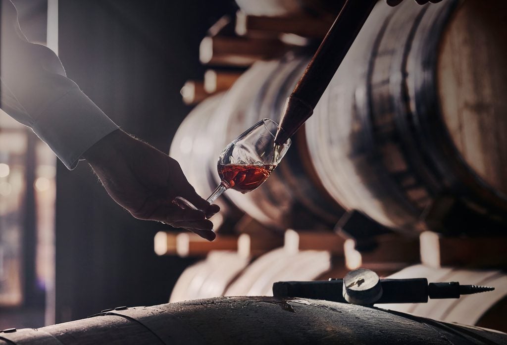 Casks at the Lakes Distillery