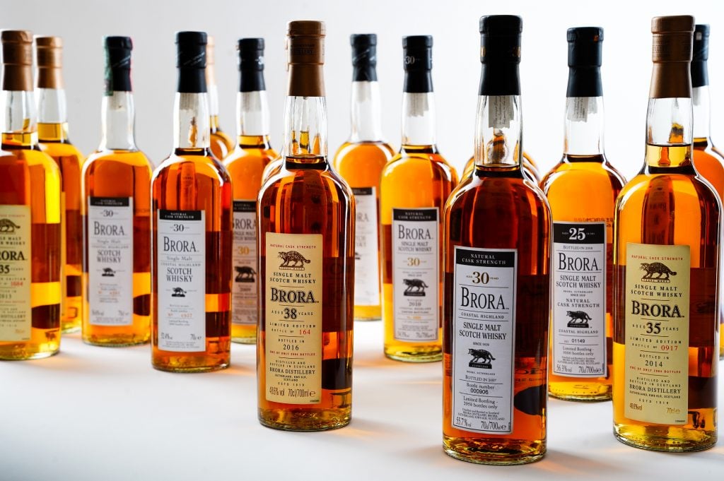 Rare Brora whiskies go under the hammer