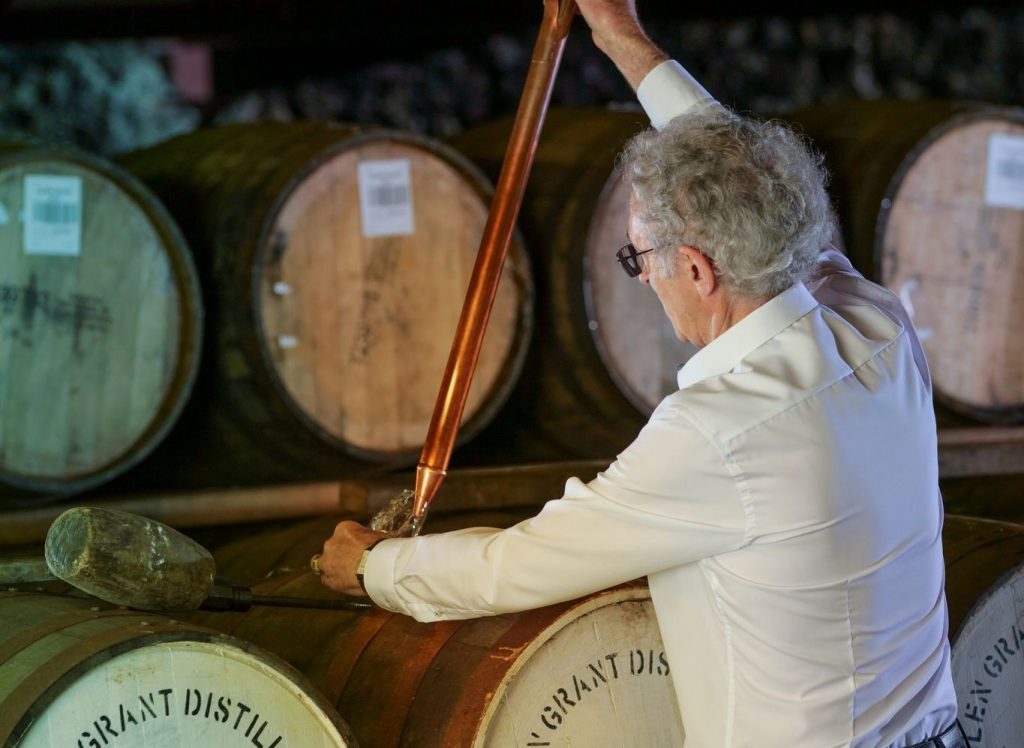 Casks at Glen Grant Dennis Malcolm