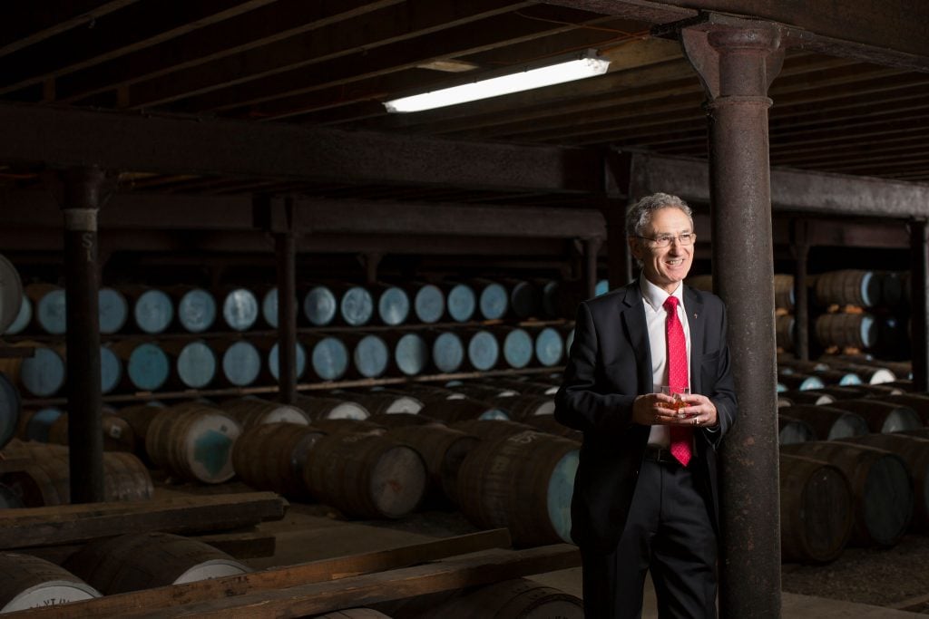 Dennis Malcolm at Glen Grant