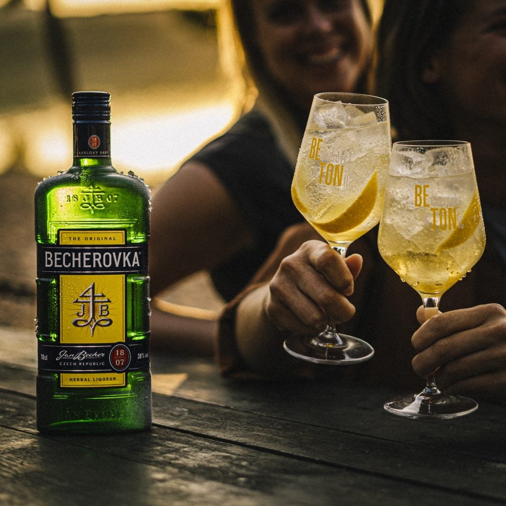 Becherovka and concrete