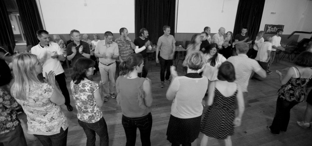 Celidh, Islay half marathon. Credit: Phil Williams