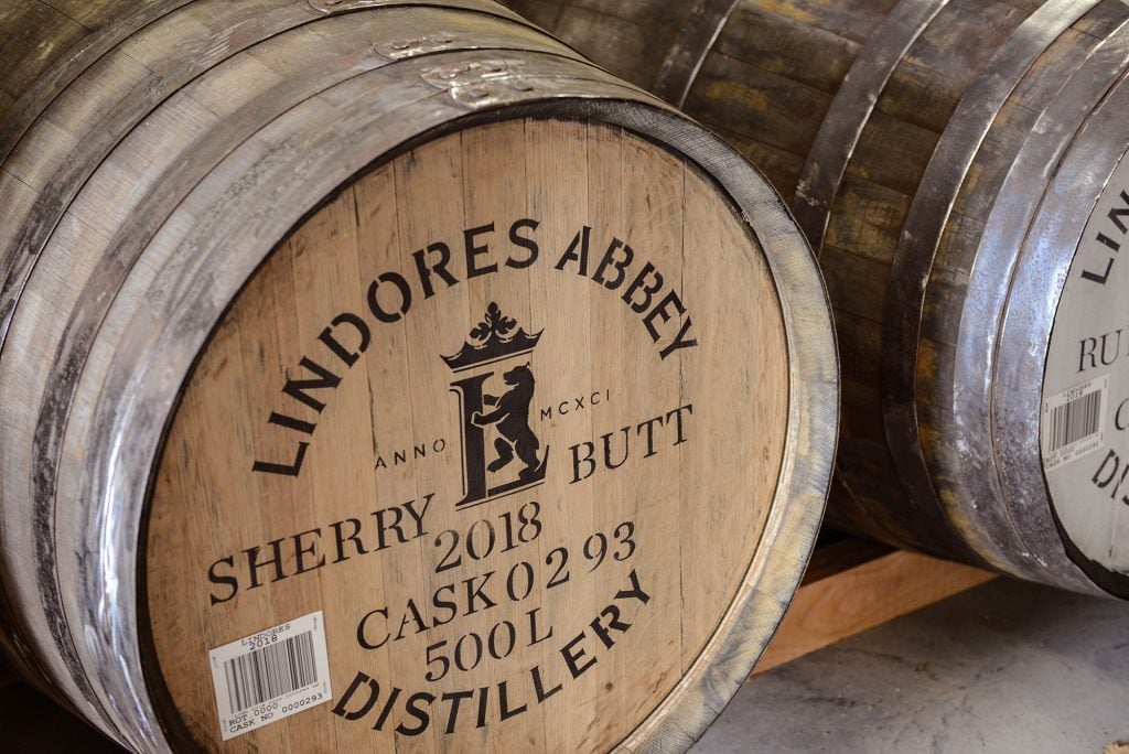 Lindores Abbey first whisky