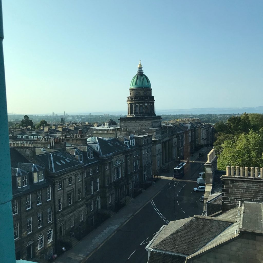 Amazing views from Johnnie Walker Princes Street