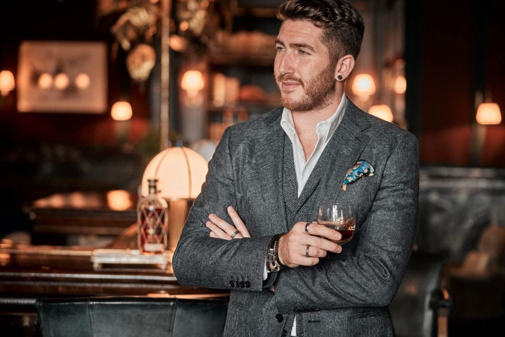 Jamie Campbell , Brugal 1888 rum (1)